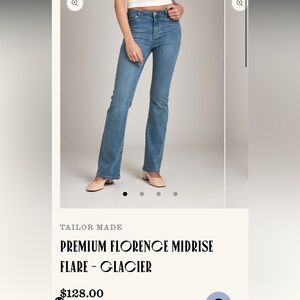 Flared midrise jeans!